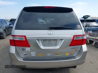 2005 Honda Odyssey LX with VIN 5FNRL38245B096035, listed as a IAAI auction lot 41998823 with 209,177 mi miles. Bid and sale history available at carsss.com. Image 16.