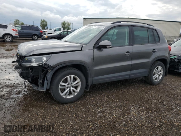 2017 Volkswagen Tiguan with VIN WVGHV7AX1HK017717, listed as a Copart auction lot 64948373 with 77,825 mi miles and Salvage title. Bid and sale history available at DreamBid. Image 1.