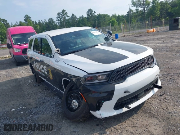 2024 Dodge Durango Special Service with VIN 1C4SDJFT2RC213662, listed as a IAAI auction lot 42074058 with 1,238 mi miles and . Bid and sale history available at DreamBid. Image 1.