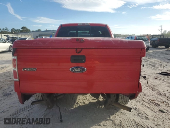 2009 Ford F-150 STX with VIN 1FTRX12W99FA50996, listed as a Copart auction lot 42463195 with 200,788 mi miles and Salvage Title. Bid and sale history available at carsss.com. Image 6.