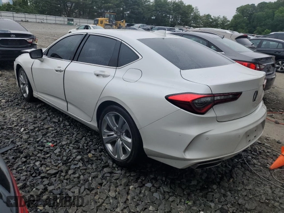 2023 Acura TLX Technology с VIN 19UUB5F45PA001850, выставлен на аукционе Copart как лот 60226135 с пробегом 54 936 миль миль и Списание • Salvage title. История ставок и продаж доступна на DreamBid. Изображение 2.