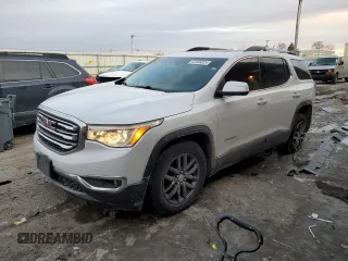 2017 GMC Acadia SLT with VIN 1GKKNULSXHZ224015, listed as a Copart auction lot 42395025 with 118,112 mi miles and Salvage Title. Bid and sale history available at carsss.com. Image 1.