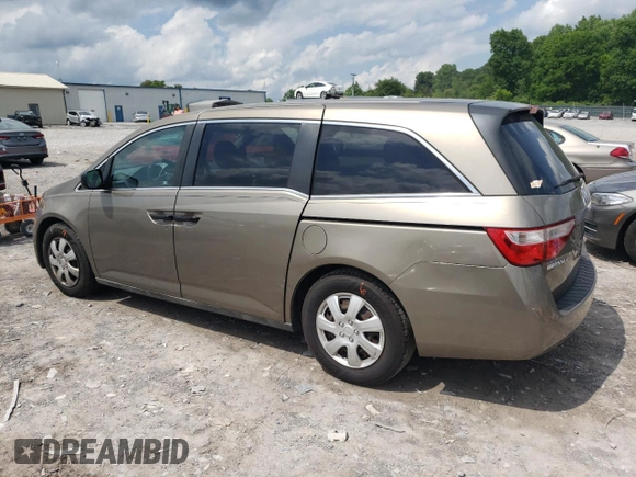 2012 Honda Odyssey LX с VIN 5FNRL5H29CB081071, выставлен на аукционе Copart как лот 56751545 с пробегом 233 240 миль миль и Списание • Salvage title. История ставок и продаж доступна на DreamBid. Изображение 2.