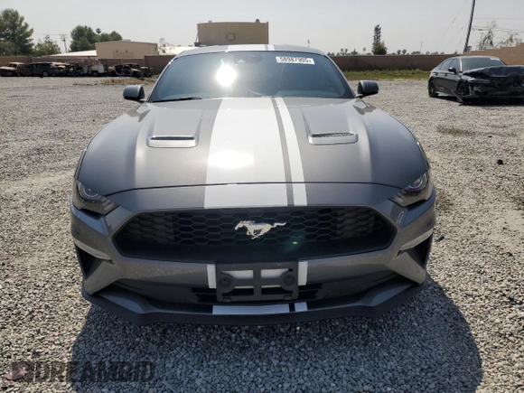2023 Ford Mustang EcoBoost with VIN 1FA6P8TH4P5101406, listed as a Copart auction lot 58987905 with 41,773 mi miles and Salvage title. Bid and sale history available at DreamBid. Image 5.