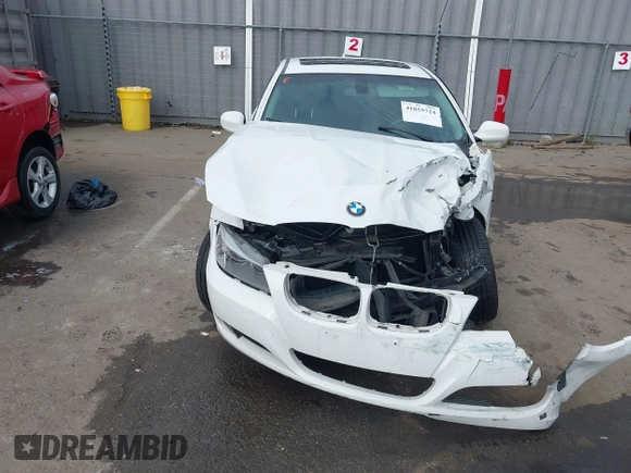 2010 BMW 3 Series 328i with VIN WBAPH5G5XANM36667, listed as a IAAI auction lot 41855724 with 90,565 mi miles and . Bid and sale history available at DreamBid. Image 12.