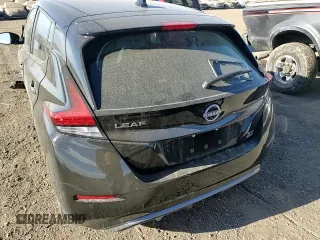 2025 Nissan LEAF SV Plus with VIN 1N4CZ1CV6SC562363, listed as a Copart auction lot 85670494 with Not Provided miles and Salvage Title. Bid and sale history available at carsss.com. Image 12.