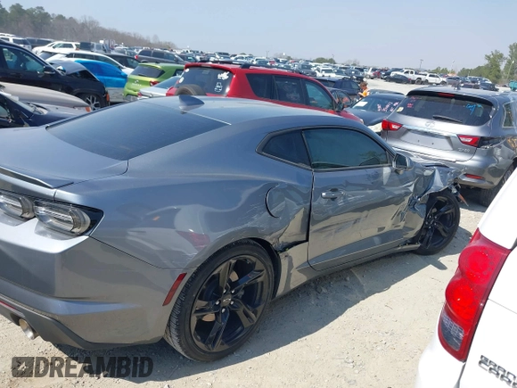 2021 Chevrolet Camaro 1LT with VIN 1G1FB1RS0M0142717, listed as a IAAI auction lot 41775122 with 58,151 mi miles. Bid and sale history available at carsss.com. Image 13.