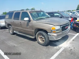 2003 GMC Yukon XL SLT z VIN 1GKEC16Z53J171807, wystawiony jako IAAI lot #42416309 z przebiegiem 378 695 mil mil oraz . Historia ofert i sprzedaży dostępna na DreamBid. Obrazek 1.
