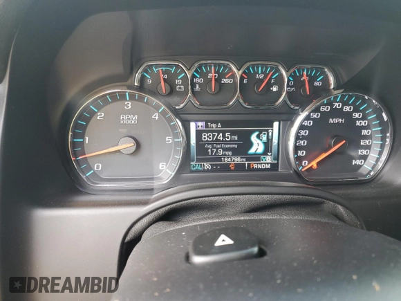 2016 Chevrolet Tahoe LT with VIN 1GNSCBKC2GR264384, listed as a Copart auction lot 60253235 with 184,796 mi miles and Salvage title. Bid and sale history available at DreamBid. Image 9.