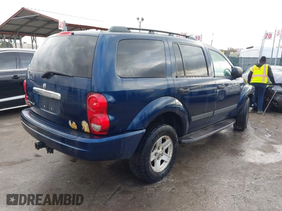2006 Dodge Durango SLT with VIN 1D4HD48K86F118455, listed as a IAAI auction lot 41853179 with 300,481 mi miles and . Bid and sale history available at DreamBid. Image 4.