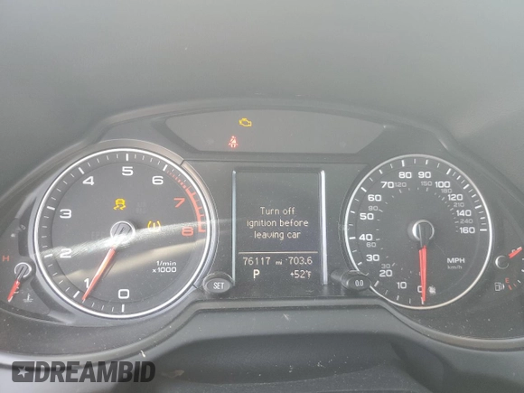 2016 Audi Q5 Premium with VIN WA1C2AFP6GA145155, listed as a Copart auction lot 51244675 with 76,117 mi miles and Salvage Title. Bid and sale history available at carsss.com. Image 9.