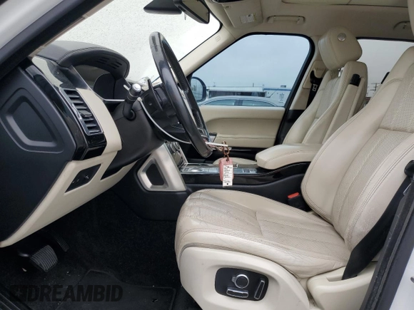 2016 Land Rover Range Rover HSE with VIN SALGS2VF1GA285127, listed as a Copart auction lot 59566225 with 128,567 mi miles and Salvage title. Bid and sale history available at DreamBid. Image 7.