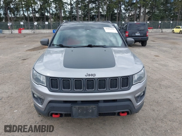 2020 Jeep Compass Trailhawk with VIN 3C4NJDDB1LT184538, listed as a IAAI auction lot 41884991 with 131,166 mi miles and . Bid and sale history available at carsss.com. Image 13.