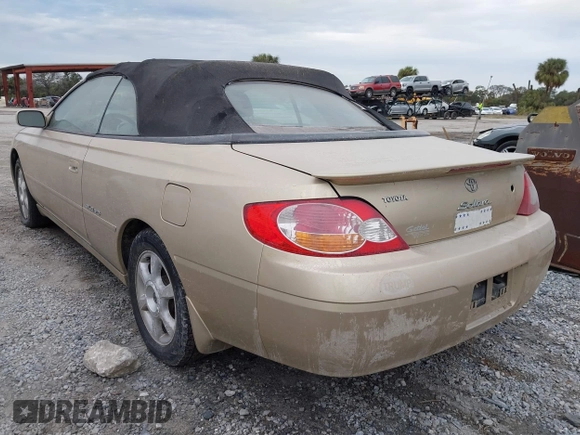 2002 Toyota Solara SE z VIN 2T1FF28P82C594965, wystawiony jako IAAI lot #41325886 z przebiegiem 181 882 mil mil oraz . Historia ofert i sprzedaży dostępna na DreamBid. Obrazek 3.