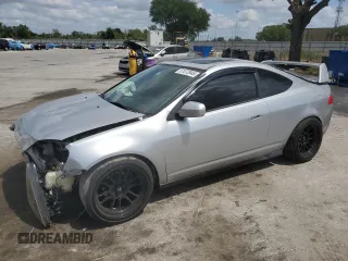 2003 Acura RSX with VIN JH4DC54873C002349, listed as a Copart auction lot 51072945 with 107,128 mi miles and Salvage Title. Bid and sale history available at carsss.com. Image 1.