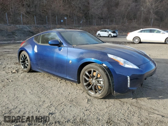 2017 Nissan 370Z with VIN JN1AZ4EH6HM950869, listed as a Copart auction lot 88135585 with 46,666 mi miles and Salvage Title. Bid and sale history available at DreamBid. Image 4.