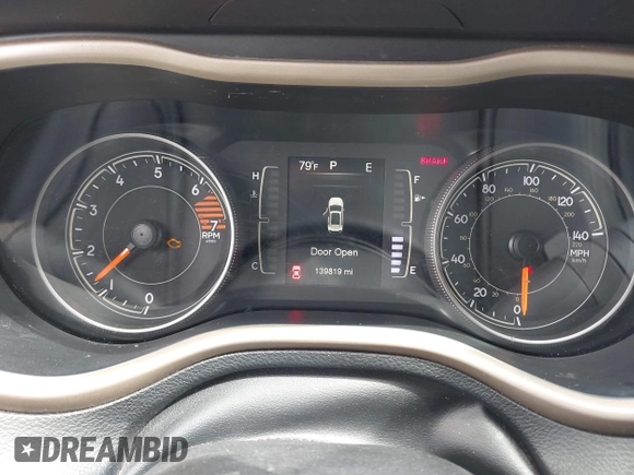 2018 Jeep Cherokee Latitude with VIN 1C4PJLCB2JD595549, listed as a IAAI auction lot 42132845 with 139,819 mi miles and . Bid and sale history available at DreamBid. Image 7.