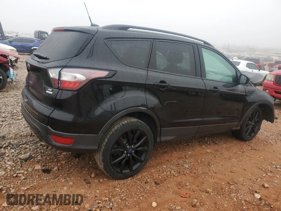 2017 Ford Escape SE with VIN 1FMCU0G96HUD36080, listed as a Copart auction lot 43079375 with 92,172 mi miles and Salvage Title. Bid and sale history available at carsss.com. Image 3.