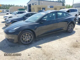 2022 Tesla Model 3 Long Range with VIN 5YJ3E1EB4NF289195, listed as a Copart auction lot 53142465 with 96,302 mi miles and Clean Title. Bid and sale history available at carsss.com. Image 1.