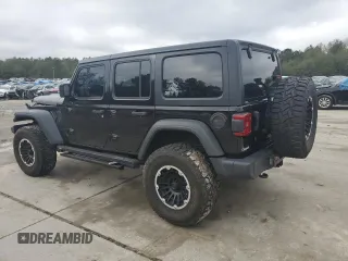 2020 Jeep Wrangler Unlimited Sport Altitude with VIN 1C4HJXDGXLW241744, listed as a Copart auction lot 79903604 with 44,461 mi miles and Salvage title. Bid and sale history available at DreamBid. Image 2.
