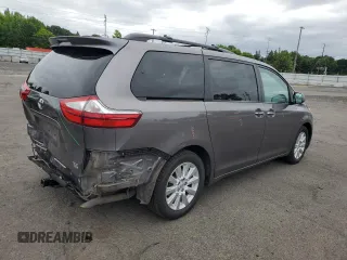 2015 Toyota Sienna Limited with VIN 5TDDK3DC4FS096402, listed as a Copart auction lot 59306665 with 117,012 mi miles and Salvage title. Bid and sale history available at DreamBid. Image 3.