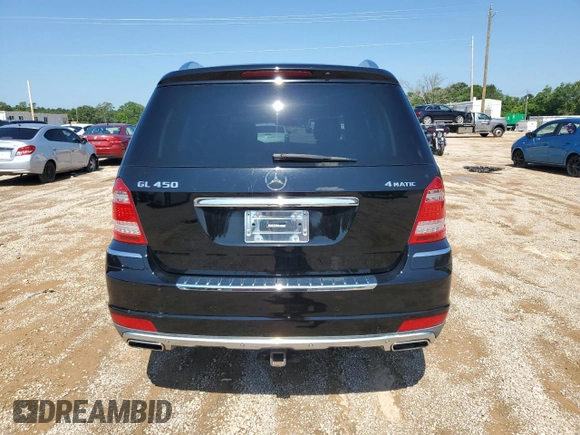 2011 Mercedes-Benz GL-Class GL 450 with VIN 4JGBF7BE8BA696950, listed as a Copart auction lot 60877914 with 134,239 mi miles and Salvage Title. Bid and sale history available at carsss.com. Image 6.