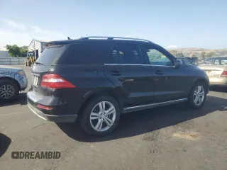 2013 Mercedes-Benz M 350 with VIN 4JGDA5JB1DA144440, listed as a Copart auction lot 57499665 with 114,274 mi miles and Salvage title. Bid and sale history available at DreamBid. Image 3.