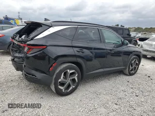 2024 Hyundai Tucson SEL with VIN 5NMJF3DE1RH407591, listed as a Copart auction lot 48500515 with 5,701 mi miles and Salvage Title. Bid and sale history available at carsss.com. Image 3.