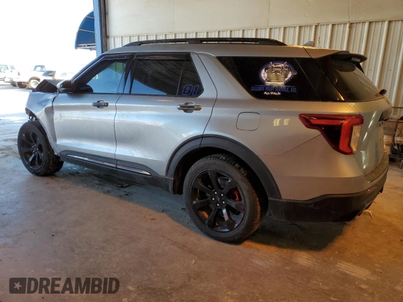 2020 Ford Explorer ST with VIN 1FM5K8GC5LGA89487, listed as a Copart auction lot 47577275 with 247,548 mi miles and Salvage Title. Bid and sale history available at DreamBid. Image 2.
