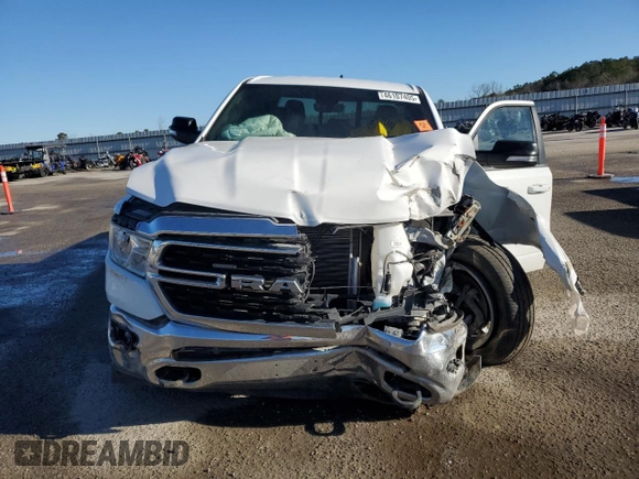 2022 Ram 1500 Lone Star with VIN 1C6RREBT5NN389642, listed as a Copart auction lot 53796355 with Not provided miles and Salvage title. Bid and sale history available at DreamBid. Image 11.