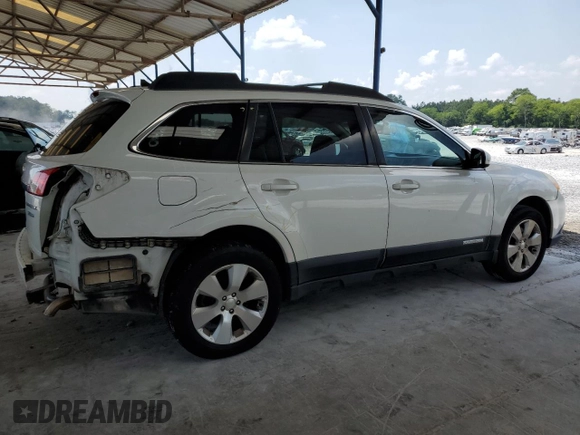 2011 Subaru Outback Limited Power Moon with VIN 4S4BRDKC8B2372945, listed as a Copart auction lot 61623255 with 197,799 mi miles and Salvage title. Bid and sale history available at DreamBid. Image 3.
