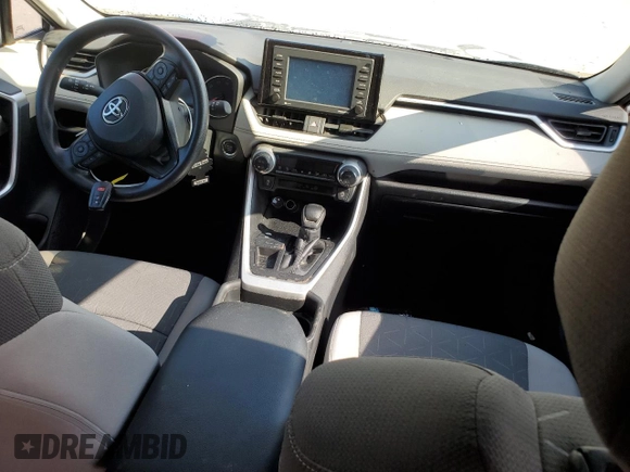 2021 Toyota RAV4 XLE with VIN 2T3W1RFV6MC152866, listed as a Copart auction lot 67205784 with 0 mi miles and Salvage Title. Bid and sale history available at carsss.com. Image 8.