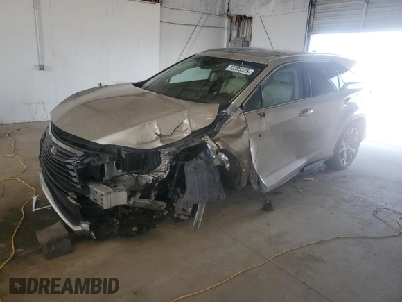 2019 Lexus RX 350L Premium with VIN JTJDZKCA0K2020664, listed as a Copart auction lot 52395325 with 95,942 mi miles and Salvage title. Bid and sale history available at DreamBid. Image 1.