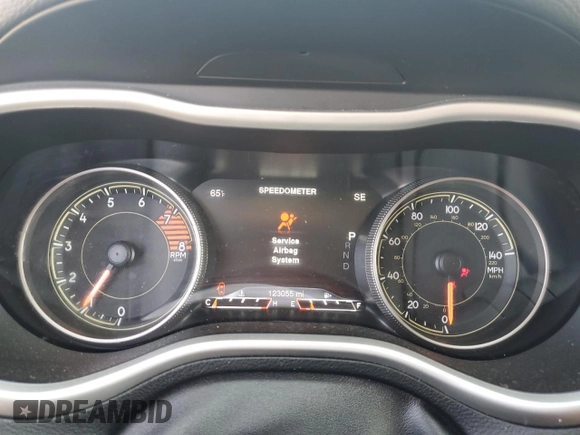 2016 Jeep Cherokee Limited with VIN 1C4PJLDS9GW125918, listed as a Copart auction lot 42929645 with 123,055 mi miles and Salvage title. Bid and sale history available at DreamBid. Image 9.
