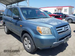 2007 Honda Pilot LX z VIN 5FNYF28147B022881, wystawiony jako IAAI lot #42277475 z przebiegiem 108 159 mil mil oraz . Historia ofert i sprzedaży dostępna na DreamBid. Obrazek 1.
