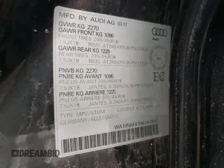 2017 Audi allroad Prestige with VIN WA19NAF41HA141961, listed as a Copart auction lot 47685373 with 69,468 mi miles. Bid and sale history available at carsss.com. Image 14.