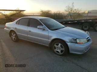 2002 Acura TL with VIN 19UUA56622A001690, listed as a Copart auction lot 71303934 with 158,297 mi miles and Salvage Title. Bid and sale history available at carsss.com. Image 4.