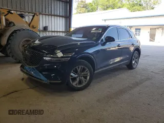 2022 Genesis GV70 2.5T with VIN KMUMADTB8NU029441, listed as a Copart auction lot 52099845 with Not Provided miles and Salvage Title. Bid and sale history available at DreamBid. Image 1.