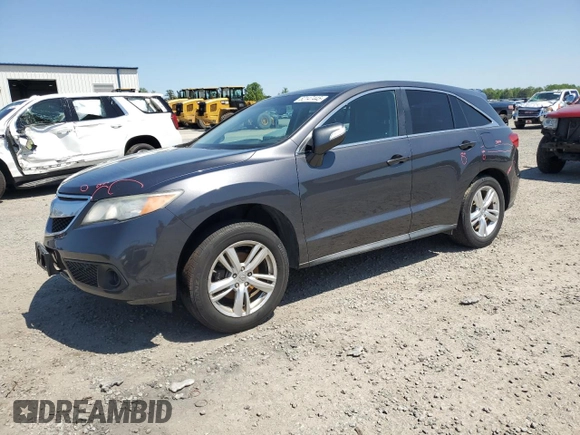2015 Acura RDX with VIN 5J8TB3H34FL004097, listed as a Copart auction lot 52147445 with 74,594 mi miles and Salvage Title. Bid and sale history available at DreamBid. Image 1.