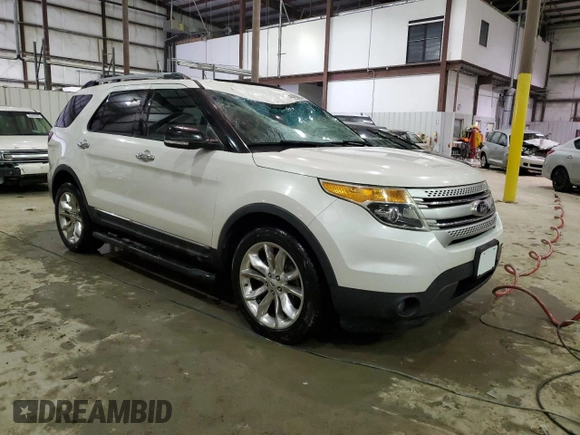2015 Ford Explorer XLT with VIN 1FM5K8D80FGA95024, listed as a Copart auction lot 44705365 with 75,097 mi miles and Non Repairable. Bid and sale history available at carsss.com. Image 4.