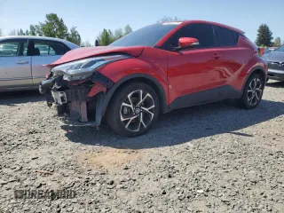 2021 Toyota C-HR LE with VIN JTNKHMBX1M1104530, listed as a Copart auction lot 55358775 with 53,112 mi miles and Salvage Title. Bid and sale history available at carsss.com. Image 1.
