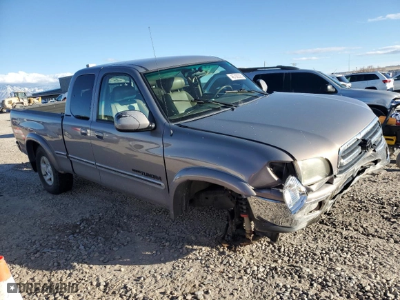 2001 Toyota Tundra Ltd with VIN 5TBBT48101S209184, listed as a Copart auction lot 46708325 with 189,174 mi miles and Salvage Title. Bid and sale history available at carsss.com. Image 4.