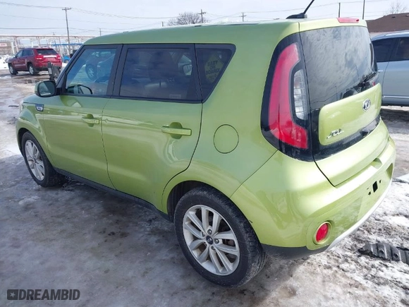 2017 Kia Soul + with VIN KNDJP3A53H7887625, listed as a IAAI auction lot 41633645 with 75345 miles. Bid and sale history available at carsss.com. Image 3.