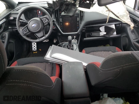 2024 Subaru Impreza RS with VIN JF1GUHJC5R8268878, listed as a Copart auction lot 56308274 with 7,539 mi miles and Salvage Title. Bid and sale history available at carsss.com. Image 8.