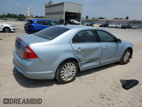 2010 Ford Fusion Hybrid with VIN 3FADP0L37AR210959, listed as a Copart auction lot 61081625 with 138,910 mi miles and Salvage title. Bid and sale history available at DreamBid. Image 3.