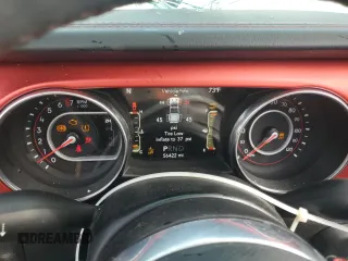 2020 Jeep Gladiator Rubicon с VIN 1C6JJTBG6LL102474, выставлен на аукционе Copart как лот 60377785 с пробегом 56 422 миль миль и Списание • Salvage title. История ставок и продаж доступна на DreamBid. Изображение 9.