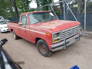 1984 Ford F-150 with VIN 1FTDF15Y3ENA32388, listed as a IAAI auction lot 42824991 with 153,000 mi miles and . Bid and sale history available at DreamBid. Image 1.