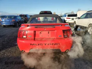 2003 Ford Mustang GT Deluxe with VIN 1FAFP45X93F352648, listed as a Copart auction lot 81508964 with 167,950 mi miles and Salvage Title. Bid and sale history available at carsss.com. Image 6.