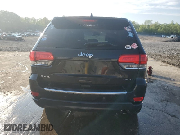 2016 Jeep Grand Cherokee Limited with VIN 1C4RJFBG3GC363290, listed as a Copart auction lot 76706744 with 144,324 mi miles and Salvage title. Bid and sale history available at DreamBid. Image 6.