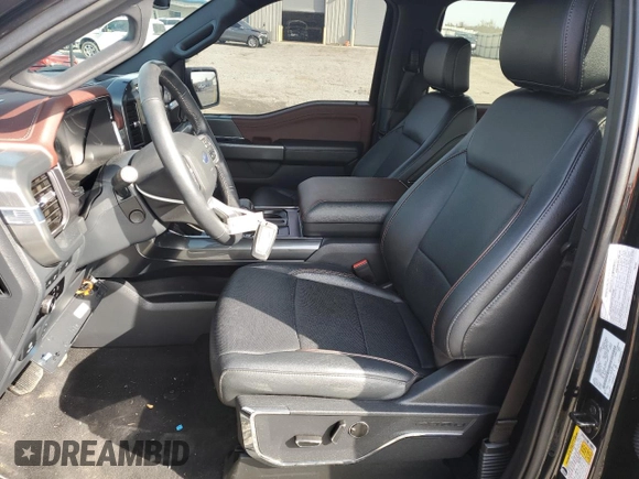 2023 Ford F-150 XL with VIN 1FTFW1E87PFC46077, listed as a Copart auction lot 51085165 with 18,297 mi miles and Salvage Title. Bid and sale history available at carsss.com. Image 7.